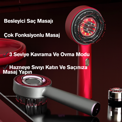 Çok Fonksiyonlu Masaj Tarağı